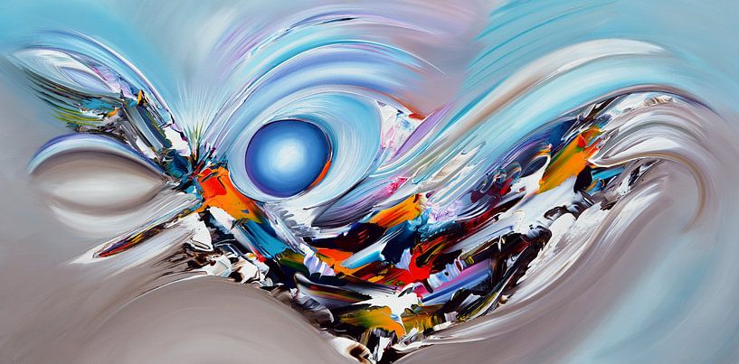 Pensées colorées par Gena Theheartofart