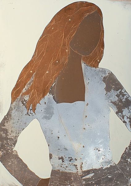 Frau | Stille Echos von Wunderbare Kunst