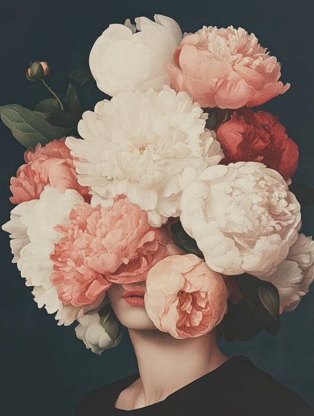 Pfingstrose Frieden von Franka Poulain