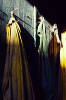 Verlassener Bauernhof - Regenmantel - Scheune