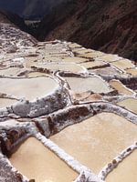 Peru, Salinas de Maras, zoutwinning, Inkas