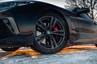 BMW Z4 M40i in the snow
