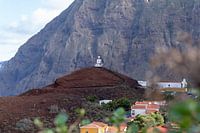 Berühmte Kirche in vulkanischer Landschaft auf El Hierro, Kanarische Inseln