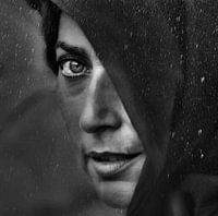 The woman with the eyes