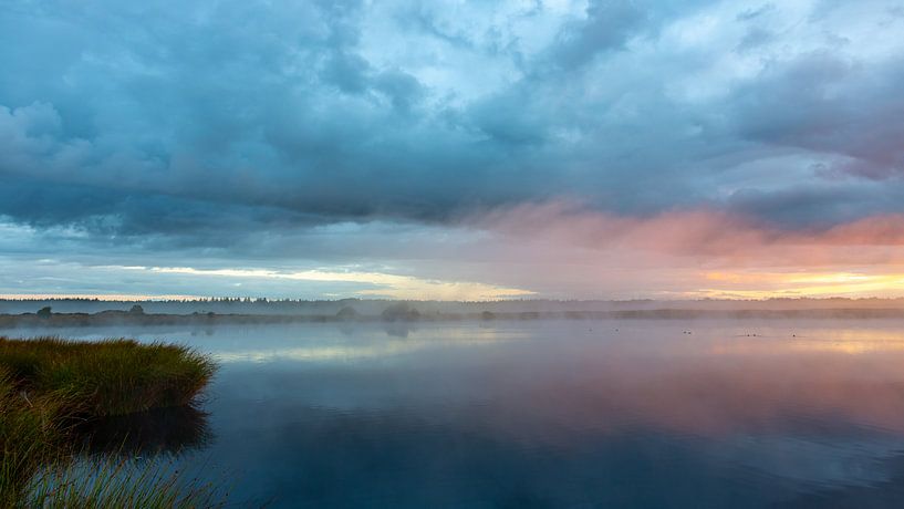 The sky turns pink by Anneke Hooijer