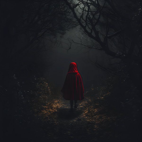 The Black Enchantment of Little Red Riding Hood by Karina Brouwer