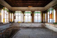 Villa Art Nouveau abandonnée.