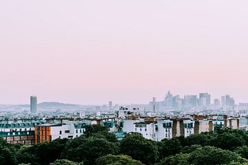 Zonsondergang in Parijs van Smollie Travel Photography