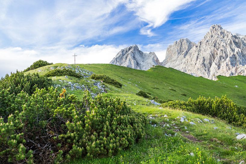 Mountain landscape &quot;Towards the Top&quot; by Coen Weesjes