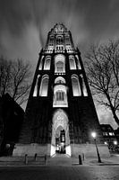Domturm in Utrecht von der Domplein gesehen