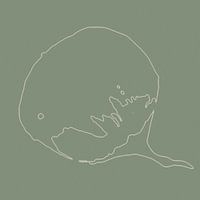 Kuri - Kastanje uit het Bos Abstracte kunst