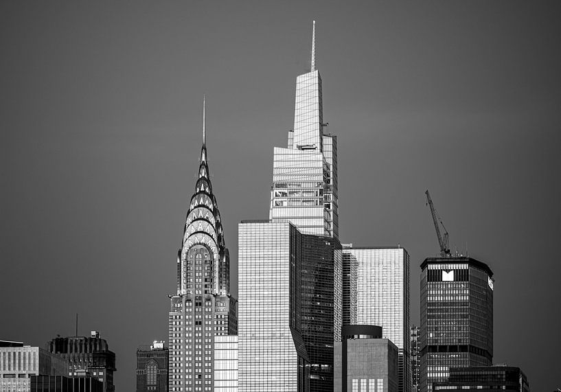 Awakening of the metropolis - New York in the morning glow by Karsten Rahn