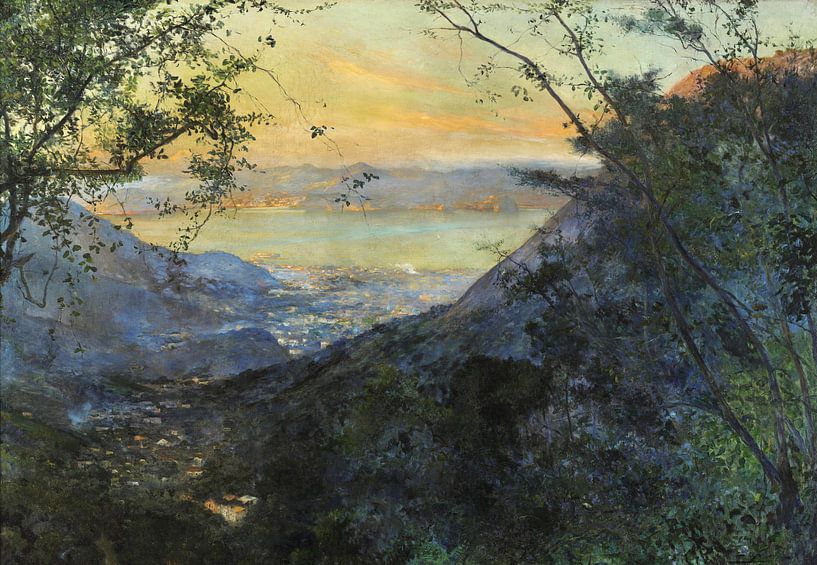 Lluís Graner~Silvestre-Landschaft von finemasterpiece