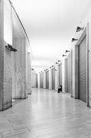 Mann in Lecce, Italien