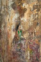 Buntes historisches Stuckwerk