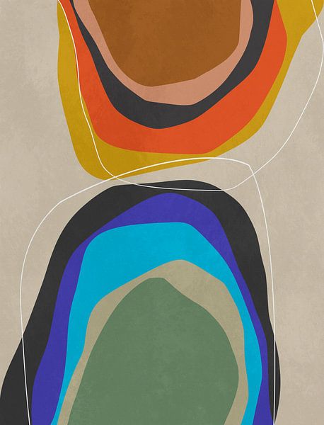 Abstract Composition 1230 by Angel Estevez