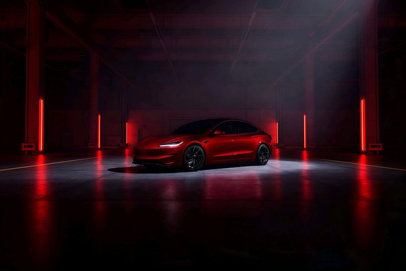 Tesla Model 3 by Art Indi