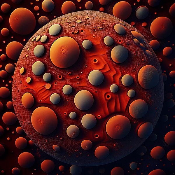 Orbital harmony by Vythryd Arts