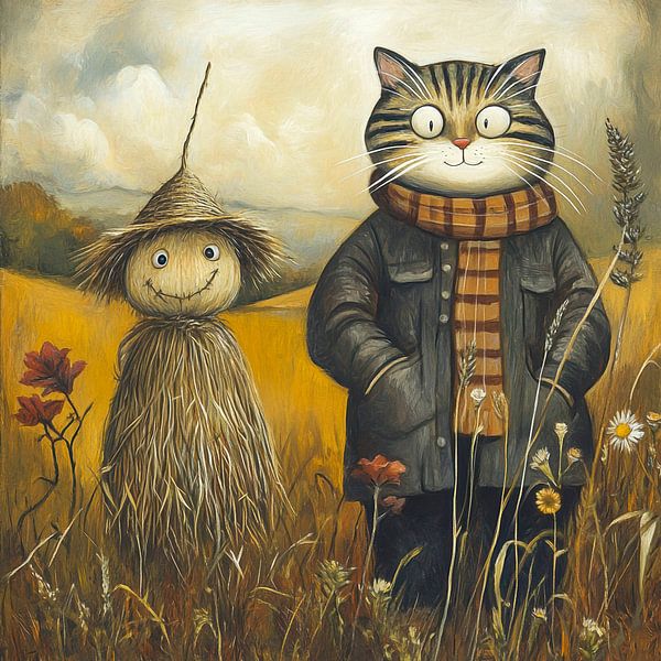 Scarecrows by Jutta Maria Pusl