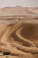 The rolling sand dunes of Sossusvlei