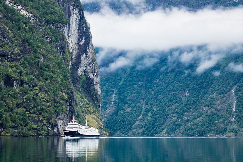 Blick auf den Geirangerfjord von Rico Ködder