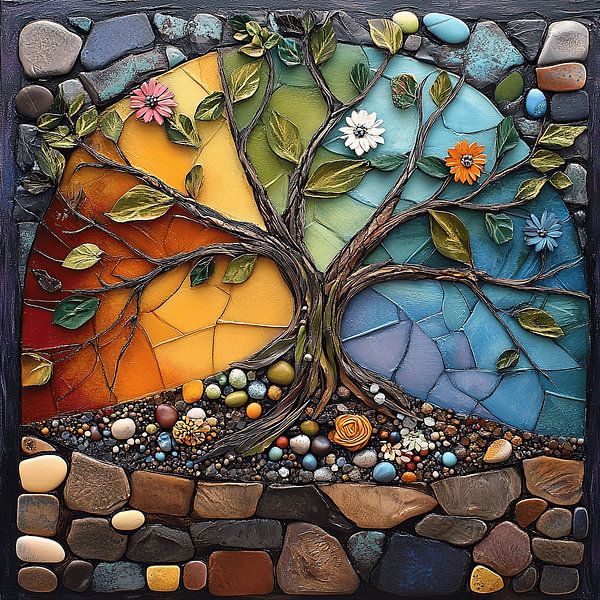Arbre des Saisons de la Vie par Art Lovers