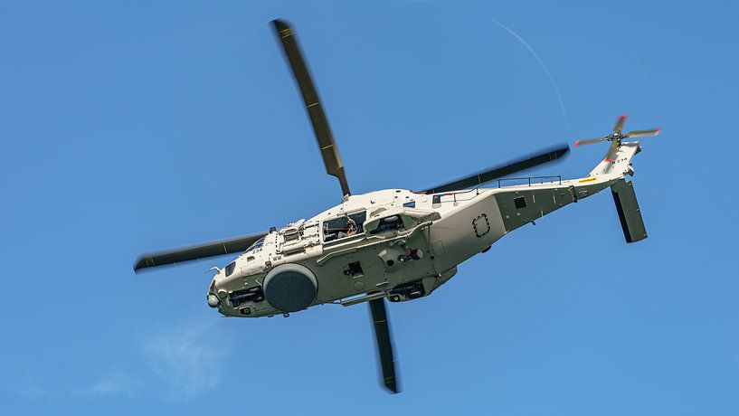 NH-90 helicopter during World Port Days 2024. by Jaap van den Berg