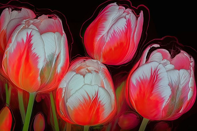 Tulipes par Bert Nijholt