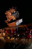 Chocolate and cranberries