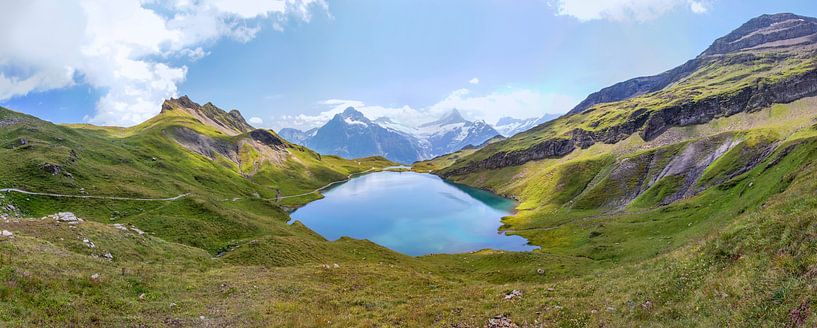 Eissee in den Bergen. von Floyd Angenent