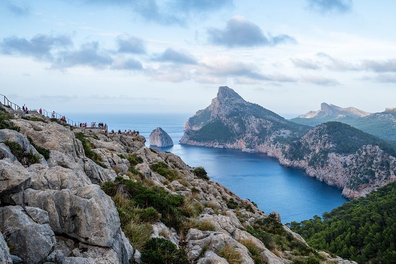 Mallorca - Mirador es Colomer in the evening by Vincent Bornbaum
