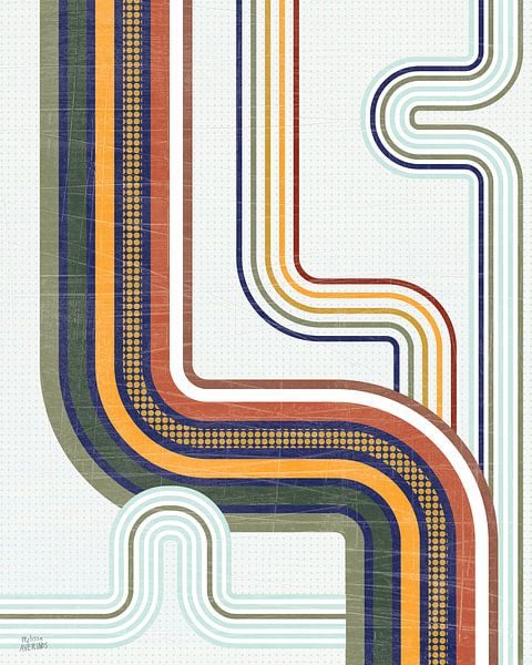 Retro Subway II, Melissa Averinos von Wild Apple