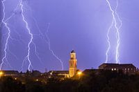 Blitzschlag über Zwolle