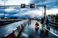 Flaneren over de A 13 | Rotterdam | 16-4-2016