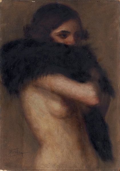 Halbnackt, Štefan Straka - 1922 von Atelier Liesjes