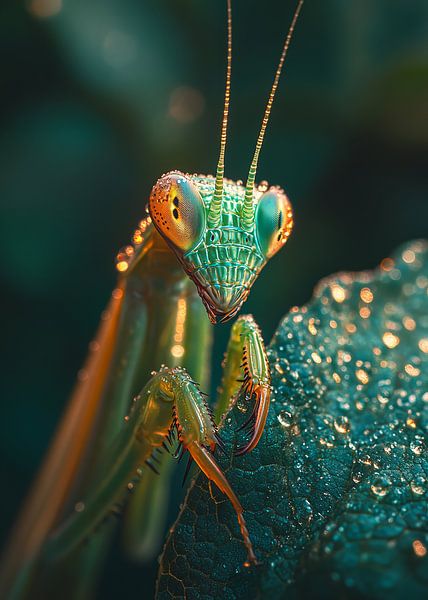 Praying Mantis by R Pevitanada
