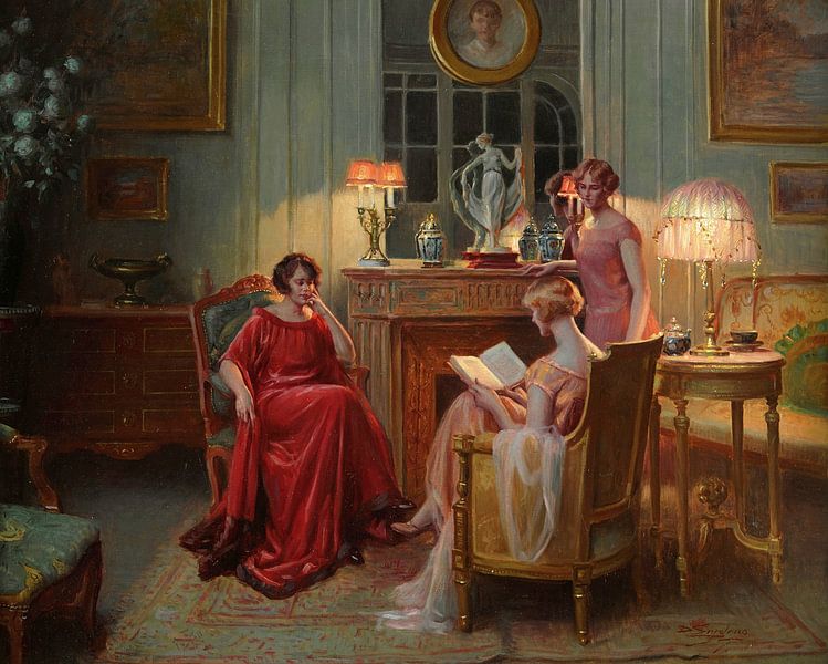 Delphin Enjolras,Im Lesesaal von finemasterpiece