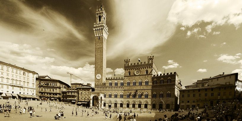 Série Dolce Vita - Piazza del Campo - Sienne/Sienne par Juvani Photo
