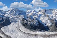 Monte Rosa Massiv und  Gornergletscher,  Schweiz