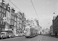 Tramway Amsterdam Damrak 1960s