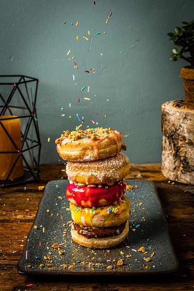 Sparkling Donuts van Boy van Mourik