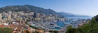 Panorama of the Principality of Monaco