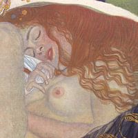 Danae, Gustav Klimt (Ausschnitt)