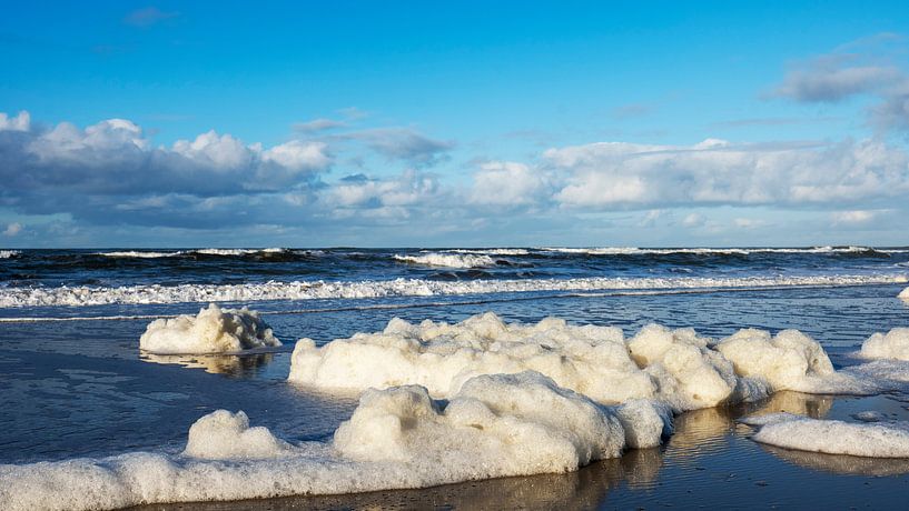 Sur la plage par Ellen Kramer