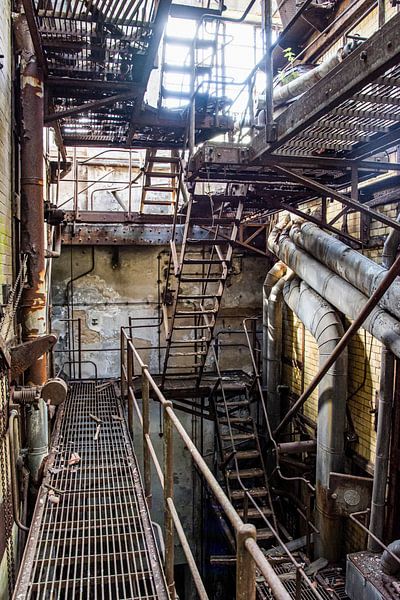 der verlassene Maschinenraum von Nadine Rall