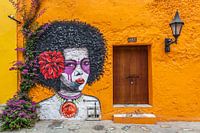 Peinture murale à Cartagena, Colombie