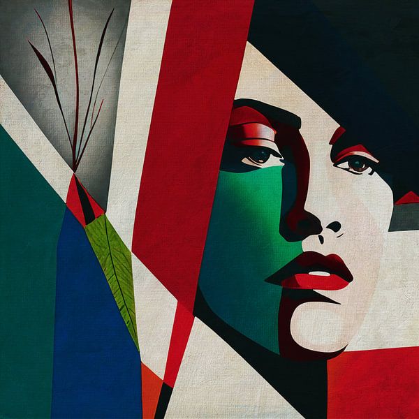 Portrait of Angelique 2 by Jan Keteleer