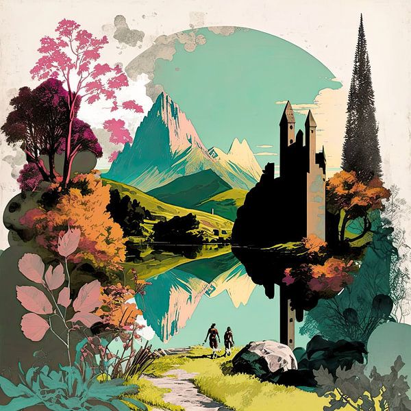 In die Berge von Vlindertuin-Art