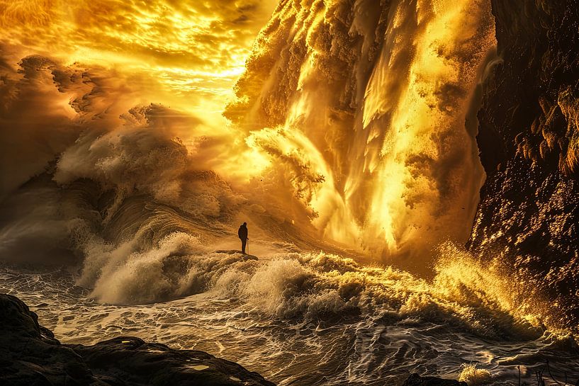 kreative abstrakte Kunst Landschaft von Egon Zitter