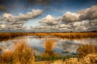 Nuages au-dessus de l'Engbertsdijksvenen